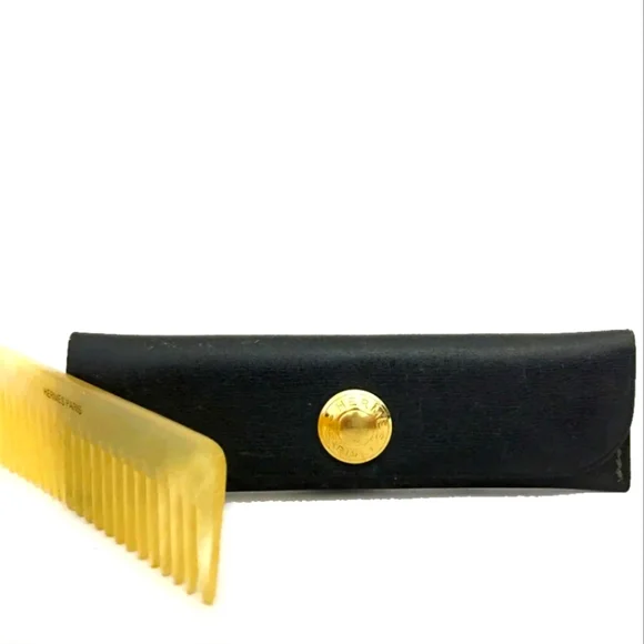 Hermes | Accessories | Hermes Leather Comb Caser429 | Poshmark display picture 3